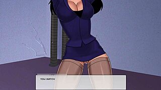 DC Comics doggystyle scene with Rose and monster cock! 😏