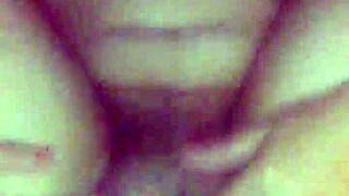 rubbing my pussy before getting both holes fucked