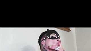 I love how playful kitty fucks my mouth and ass, oh god