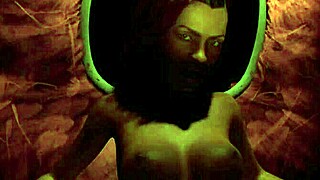 Black Angel Girl Rides Big Cock