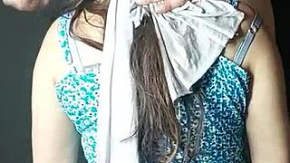 Homemade girlfriend Ninet Tresor receives playful slaps and performs oral