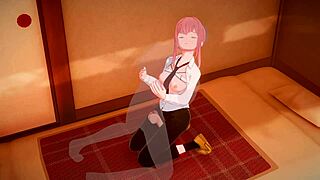 Miss Makima Moans During Penetration