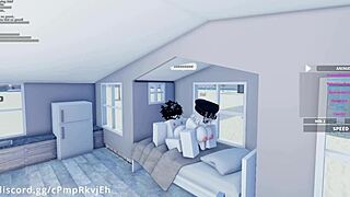 Intense Emotions While Fucking Hot Friend In Roblox Missionary Style