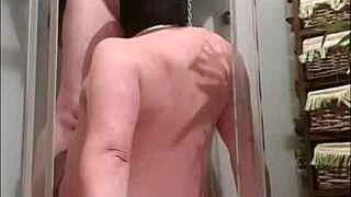 Watch mistress dominate her slave in femdom bdsm session?