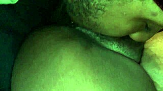 Dymin And Rico Engage In Ebony Pussy Licking And Creampie