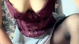 Asian Girl Masturbates With Toys Solo