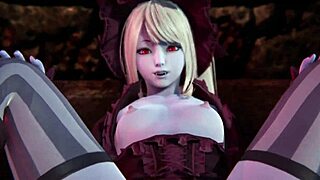 Do You Want a Blowjob from Shalltear in Overlord 3D Hentai?!