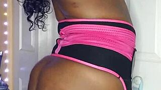 naej ae feels confident showing big ass