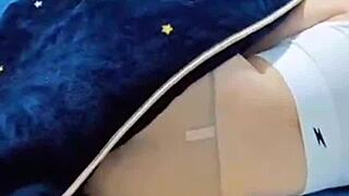 Man fucks sick sister-in-law at home and creampies her