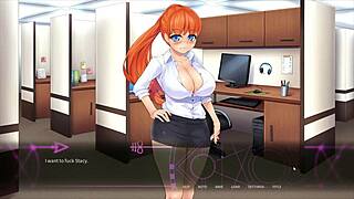 Sophie dominates with rough sex and monster cock creampie