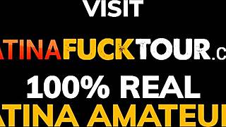 Redhead Latina TAKES HUGE COCK in ASS.