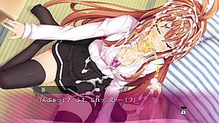 Bukkake Hentai Game Explodes with Cum!