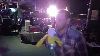 Ninguno Mariposa Suicida rips clothes in gay scene 😏