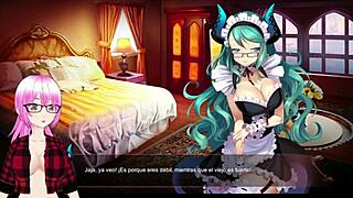 lin la dragona de hielo mirror 05 in 3d cartoon anime