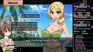 summer memories full ryu final story where big tits blonde step-sister's pussy gets destroyed in hentai sex game part 1