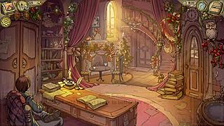 She’s jerking me off in Innocent Witches gameplay!