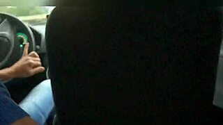 Peruvian girl lets uber driver play with pussy