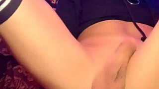 Watch me ride a dildo in lingerie, teasing my bussy