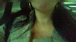 Peruvian girl lets uber driver play with pussy