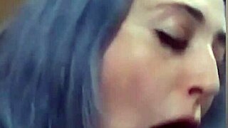 feeling horny and wet with the dildo while family's awake.