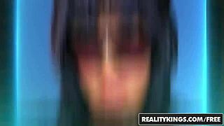 Watch angel pink give blowjob to renato in apartment