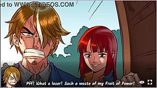 Hentai Heroes Begin in Bunny's House with Oral