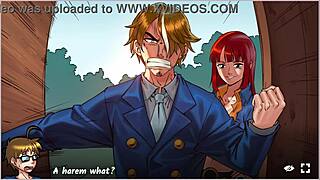 Hentai Heroes Begin in Bunny's House with Oral