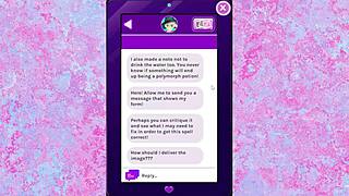 Magical mischief involving a wizard's member in hentai