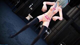 Sagiri Izumi says, 'Dance with me in this monster toon raspberry scene'