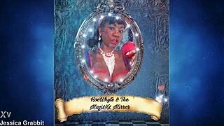 Jessica Grabbit in Hoe-White Cosplay Teases with Sultry Moves.