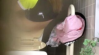 Japanese Toilet Encounter Part 2 with Wild Action