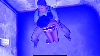 A cartoon character pays the rent and utilities