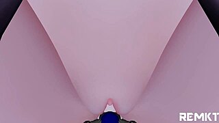 Giantess Succubus Dominates in 3D Bedroom Encounter