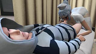 Prison school hospital scene from anime