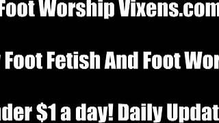 Your horny roommate gives POV footjob 😘