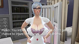 Prison school hospital scene from anime