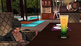 Blonde takes step bro's cock in a wild ride