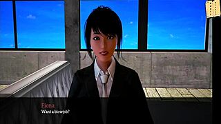 In my new family 262, redhead milf gives blowjob in cowgirl position