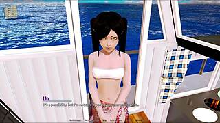 exploring the harem hotel in this anime game episode 154 😄