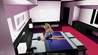 Altria Ruler in 3D hentai sex scene.