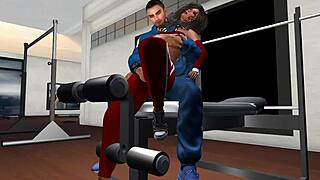 Groped Hard at the Inclined Bench Session