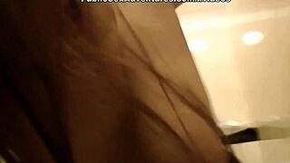 Busty Girl Stimulates Cock With Her Massive Breasts