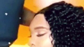 Ah, he's fucking her throat so deep! 😍