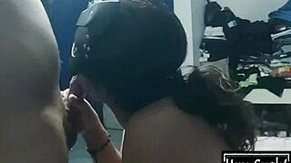 Latina Couple Rides For Orgasm