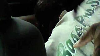 sucking big black cock before work