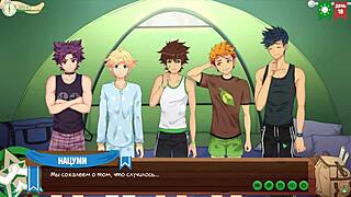 game friends camp episode 20 joke with photo russian voice acting