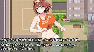 Hypno pencil trial with machine-translated anime subtitles.