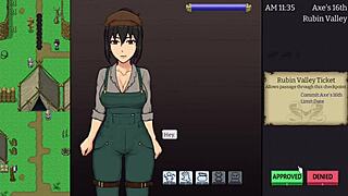 Yo, cute ass working hard in hentai action!