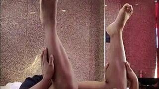 kimberly feels intense pleasure during ass licking