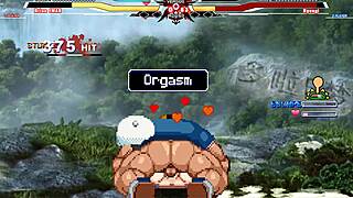 Brian battles Ryougi Shiki in cartoon anime sex